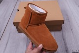 Winter new retro style thick soled fashion simple warm snow boots women's shoes