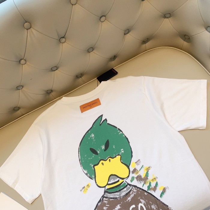 lv Herren Damen T-shirt Kurzarm