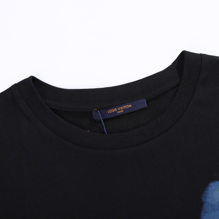 lv Herren Damen T-shirt Kurzarm