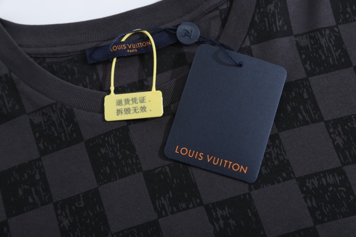lv Herren Damen T-shirt Kurzarm