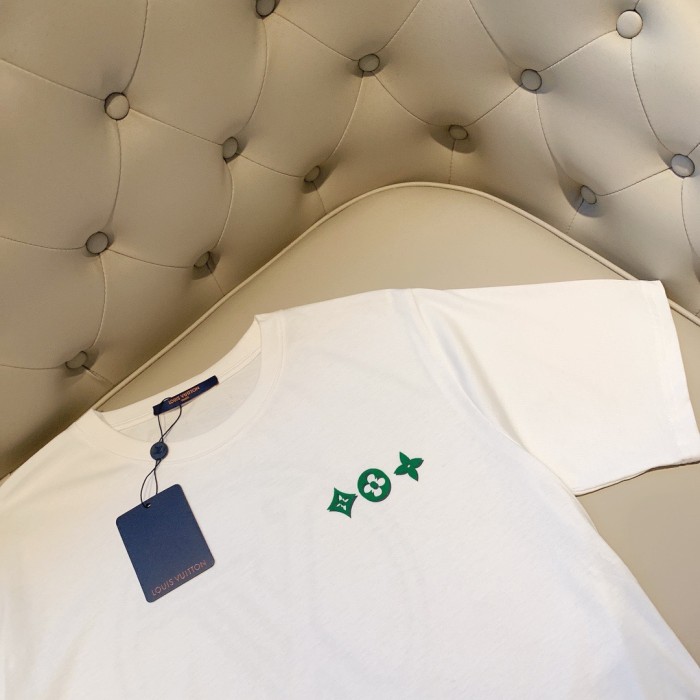 lv Herren Damen T-shirt Kurzarm