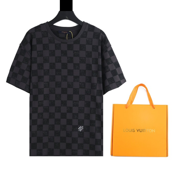 lv Herren Damen T-shirt Kurzarm