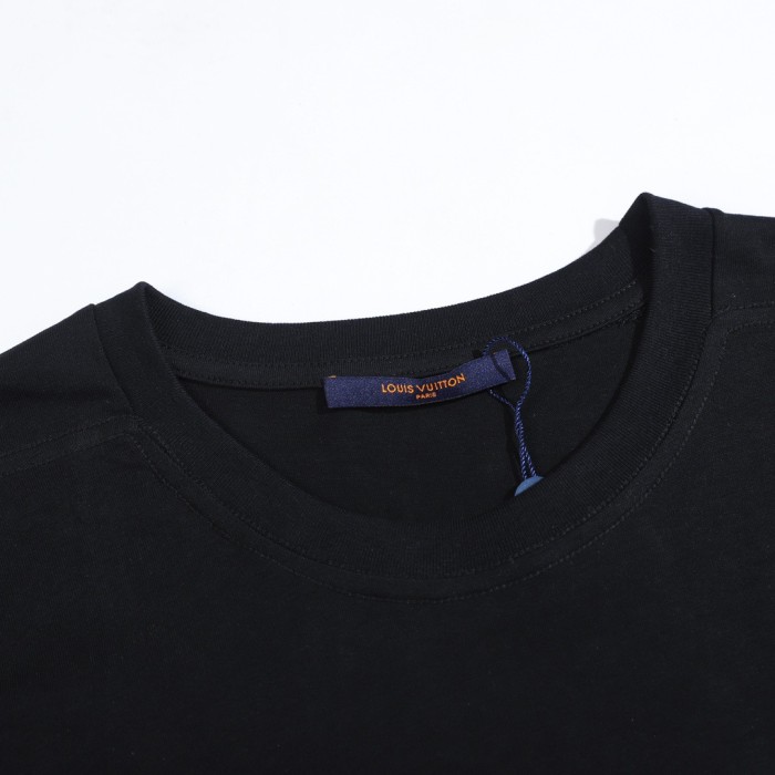 lv Herren Damen T-shirt Kurzarm
