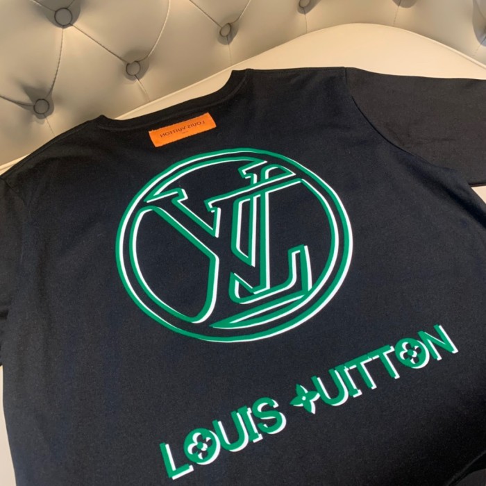 lv Herren Damen T-shirt Kurzarm