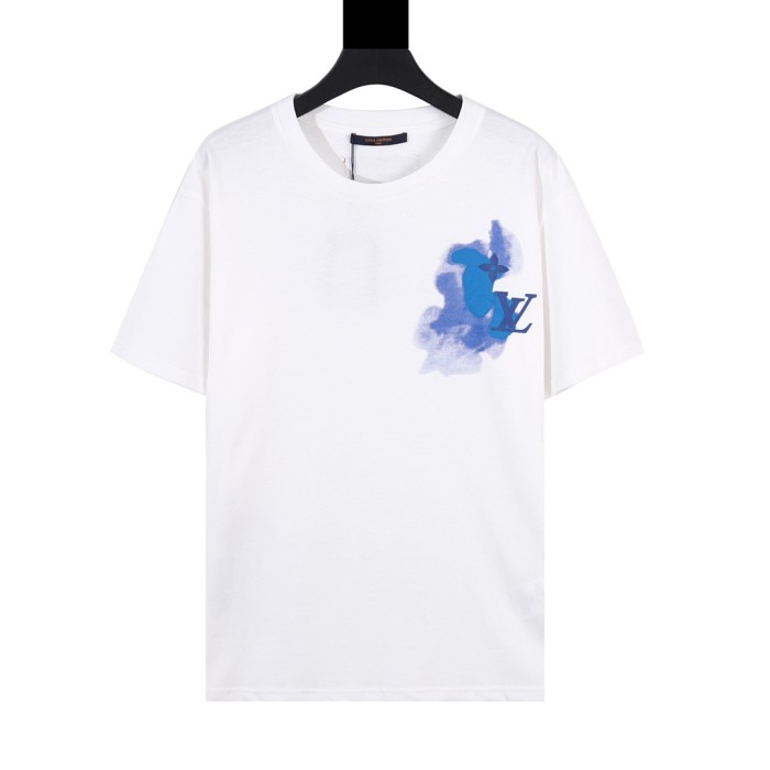 lv Herren Damen T-shirt Kurzarm