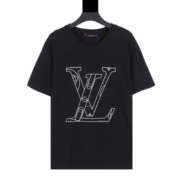 lv Herren Damen T-shirt Kurzarm