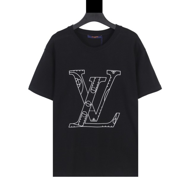 lv Herren Damen T-shirt Kurzarm