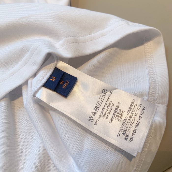 lv Herren Damen T-shirt Kurzarm