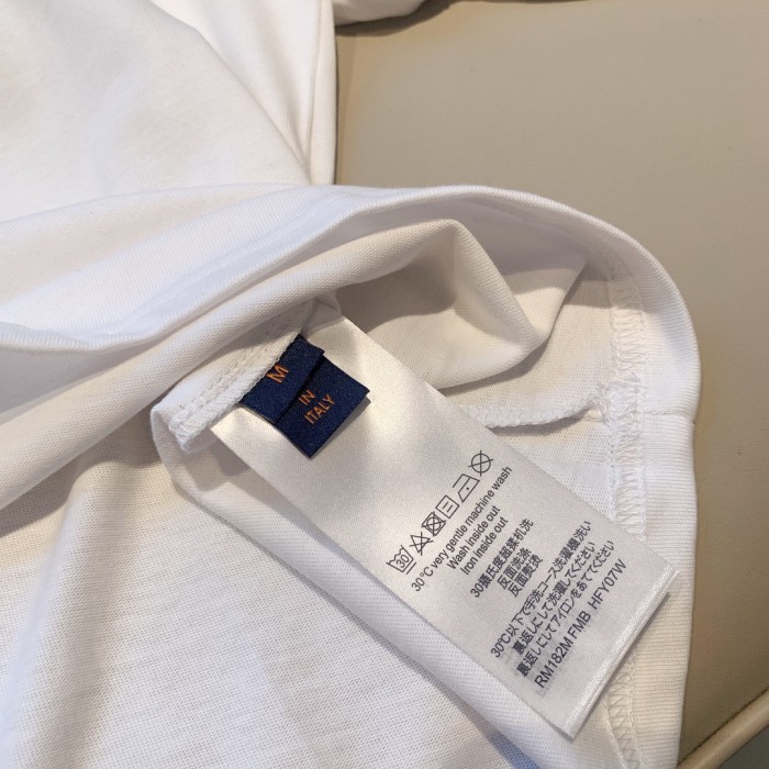 lv Herren Damen T-shirt Kurzarm