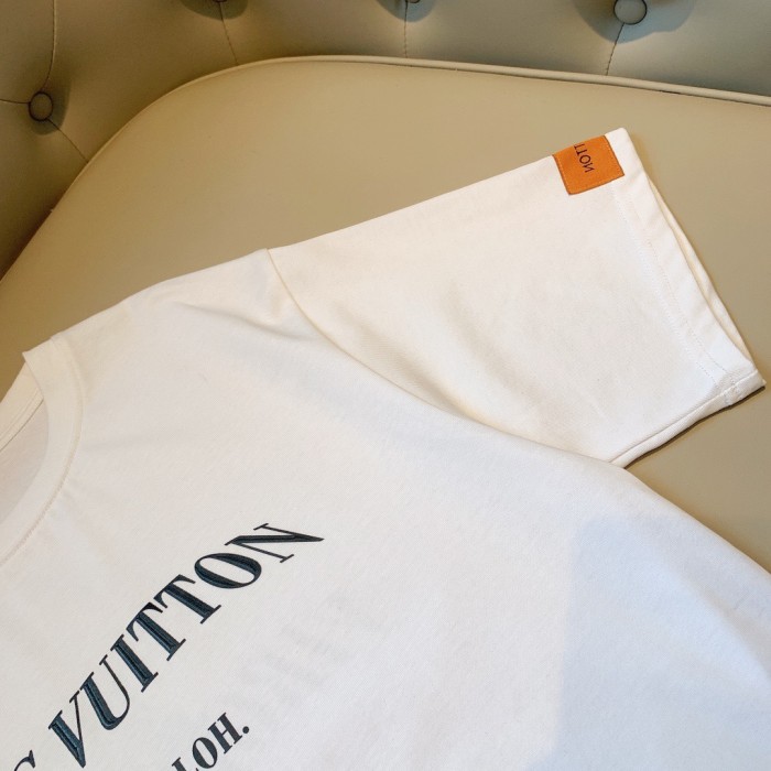 lv Herren Damen T-shirt Kurzarm