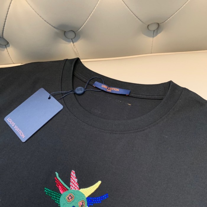 lv Herren Damen T-shirt Kurzarm
