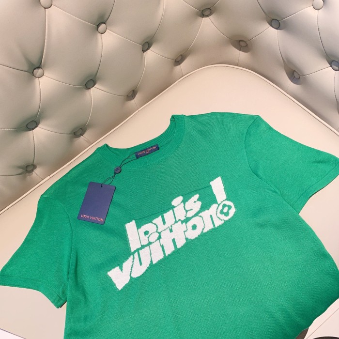 lv Herren Damen T-shirt Kurzarm