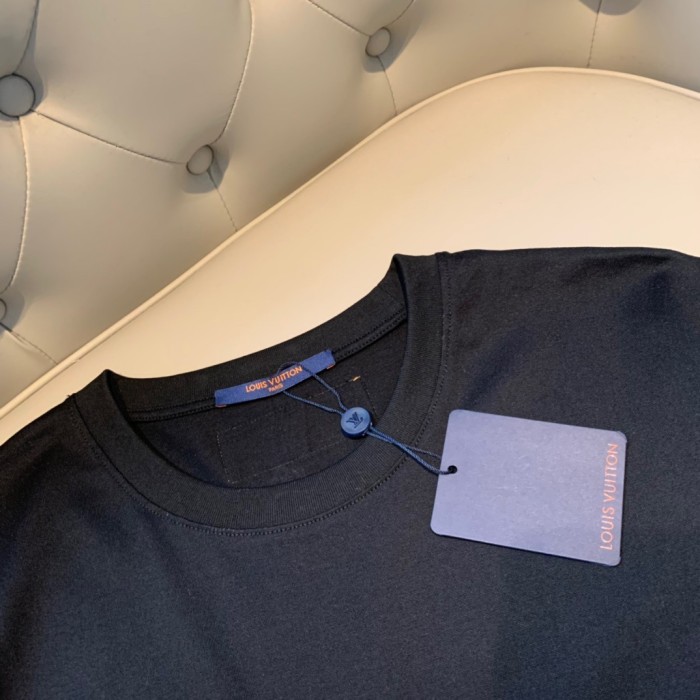 lv Herren Damen T-shirt Kurzarm