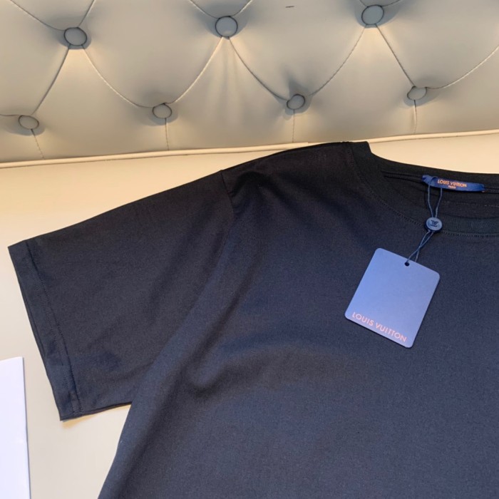lv Herren Damen T-shirt Kurzarm
