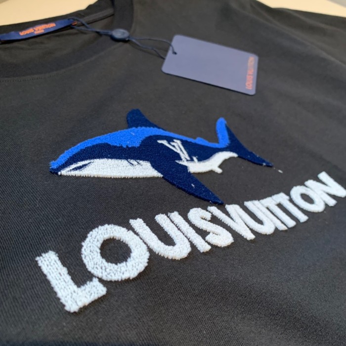 lv Herren Damen T-shirt Kurzarm