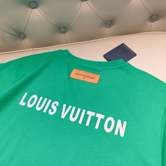 lv Herren Damen T-shirt Kurzarm