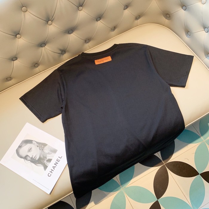 lv Herren Damen T-shirt Kurzarm