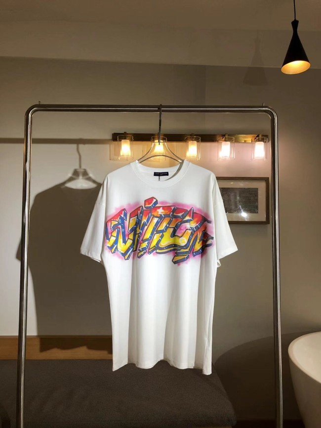 lv Herren Damen T-shirt Kurzarm