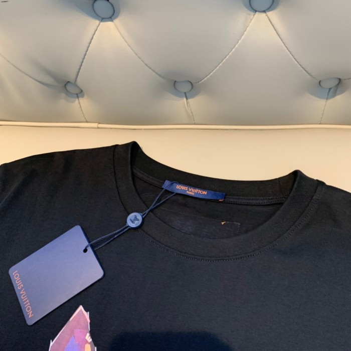lv Herren Damen T-shirt Kurzarm