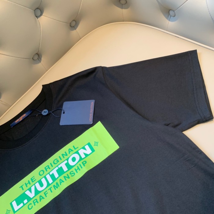 lv Herren Damen T-shirt Kurzarm