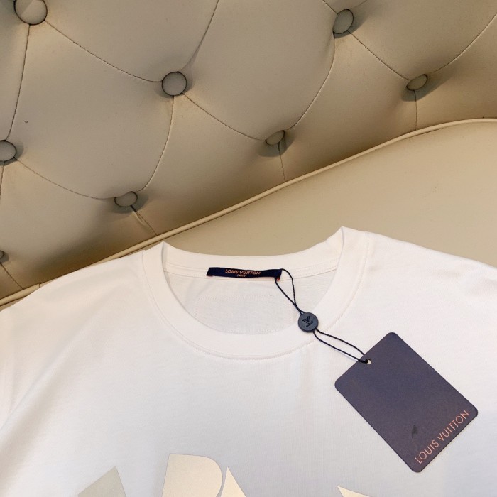 lv Herren Damen T-shirt Kurzarm