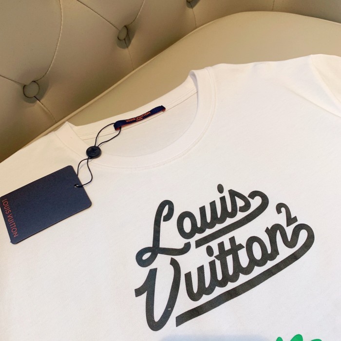 lv Herren Damen T-shirt Kurzarm