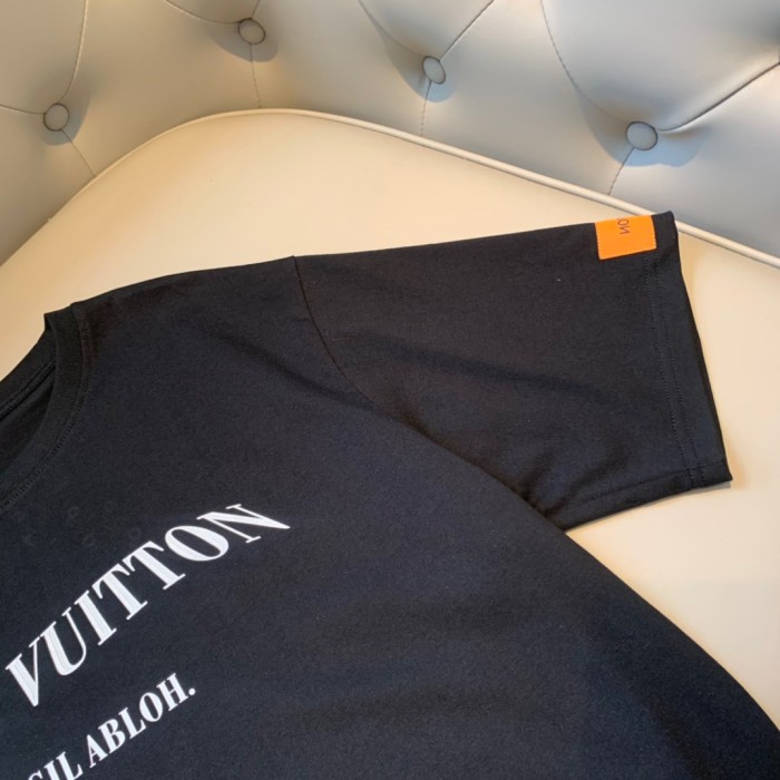 lv Herren Damen T-shirt Kurzarm