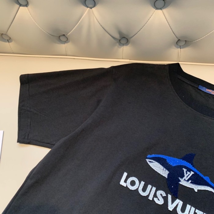 lv Herren Damen T-shirt Kurzarm