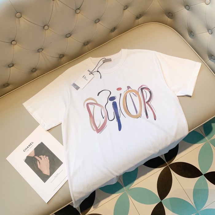 Dior Herren Damen T-shirt Kurzarm