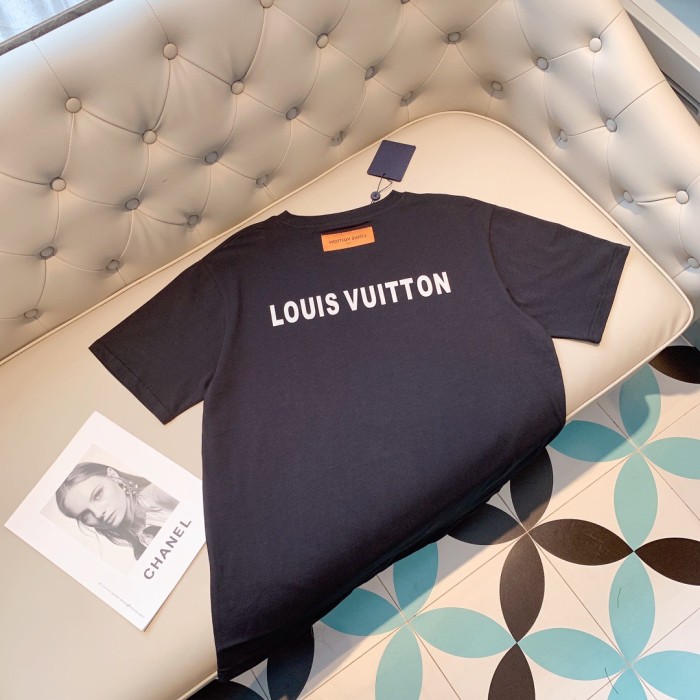 lv Herren Damen T-shirt Kurzarm