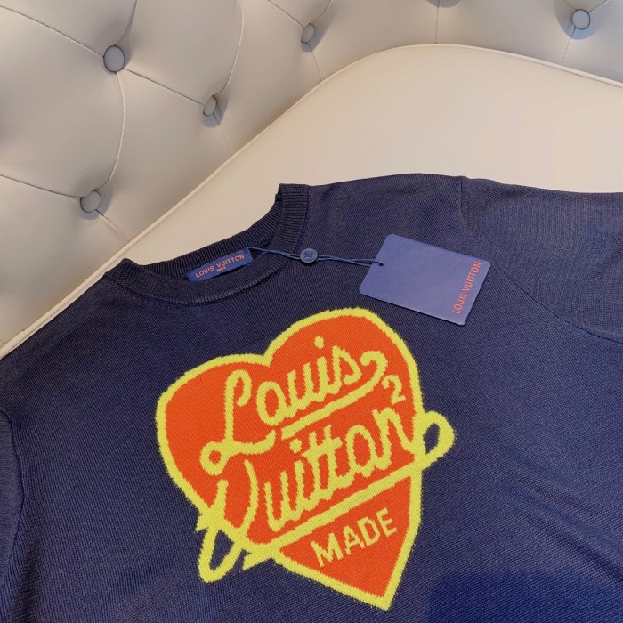 lv Herren Damen T-shirt Kurzarm
