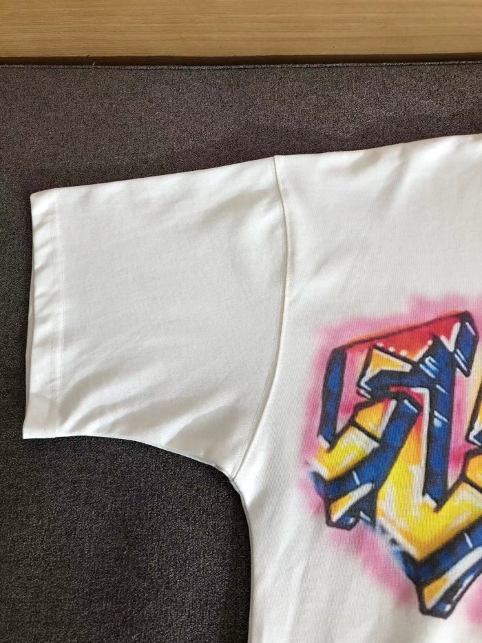lv Herren Damen T-shirt Kurzarm
