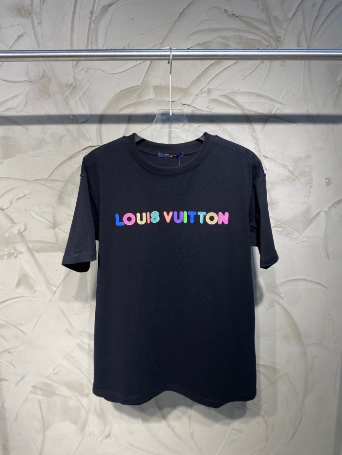 lv Herren Damen T-shirt Kurzarm
