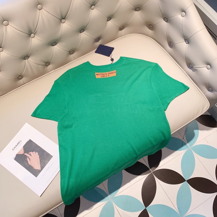 lv Herren Damen T-shirt Kurzarm