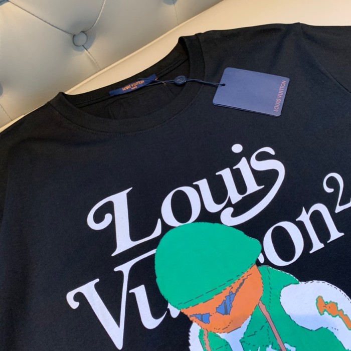lv Herren Damen T-shirt Kurzarm