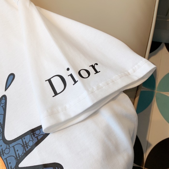 Dior Herren Damen T-shirt Kurzarm