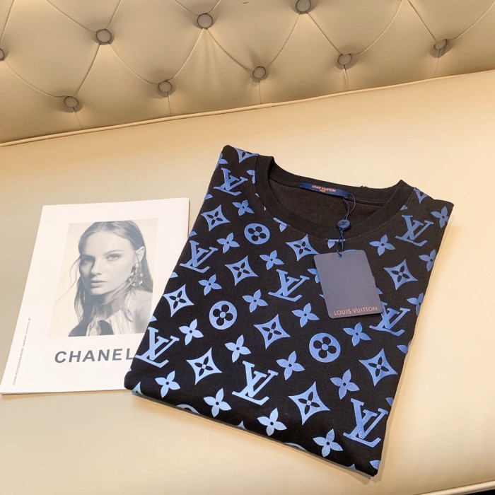 lv Herren Damen T-shirt Kurzarm
