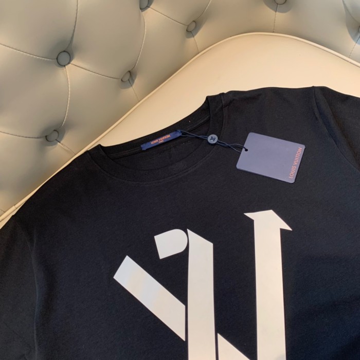 lv Herren Damen T-shirt Kurzarm