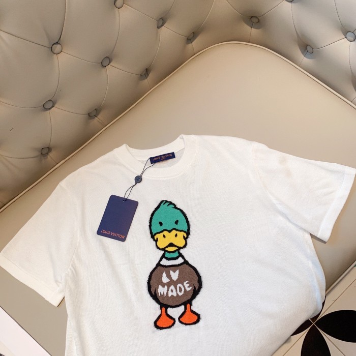 lv Herren Damen T-shirt Kurzarm