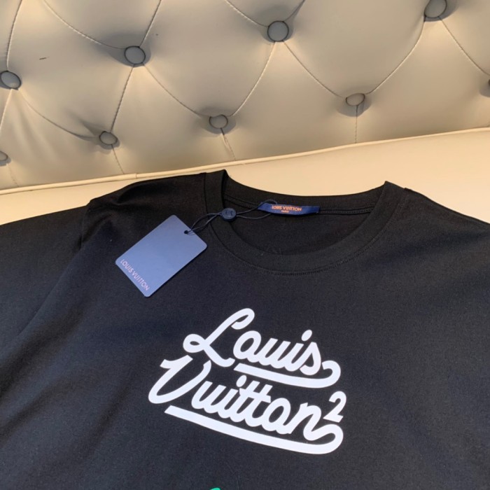 lv Herren Damen T-shirt Kurzarm