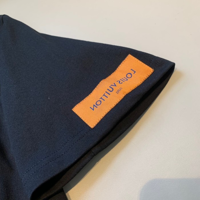 lv Herren Damen T-shirt Kurzarm