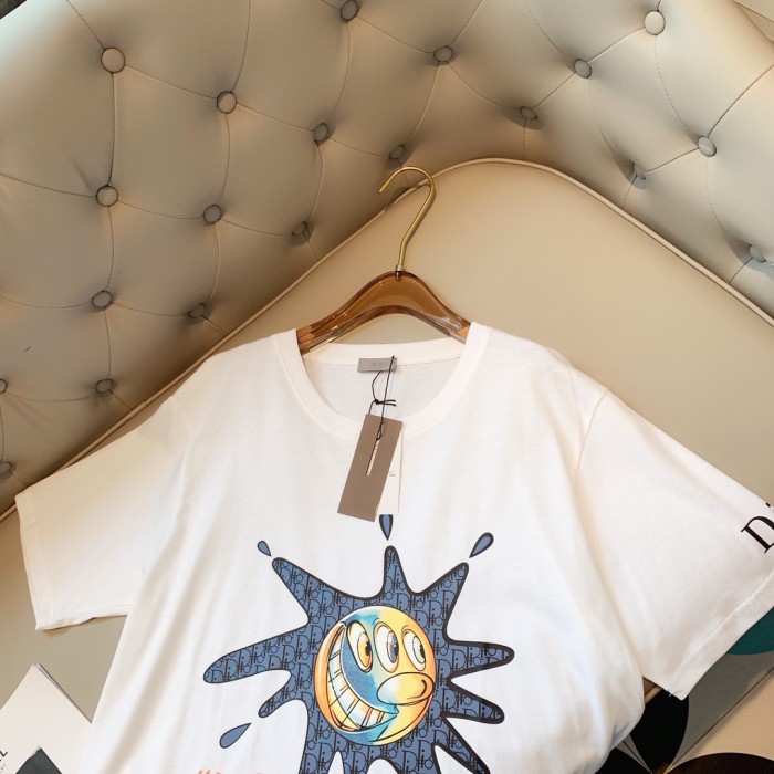 Dior Herren Damen T-shirt Kurzarm