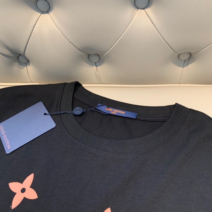 lv Herren Damen T-shirt Kurzarm