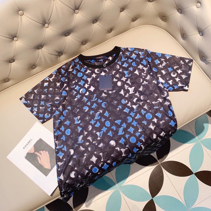 lv Herren Damen T-shirt Kurzarm