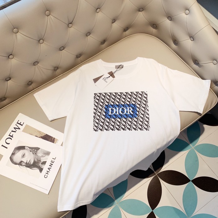 Dior Herren Damen T-shirt Kurzarm
