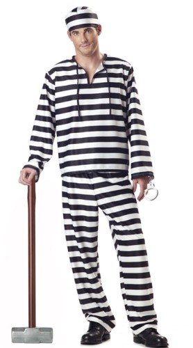 LE8234  Prison Male prisoners Costumes