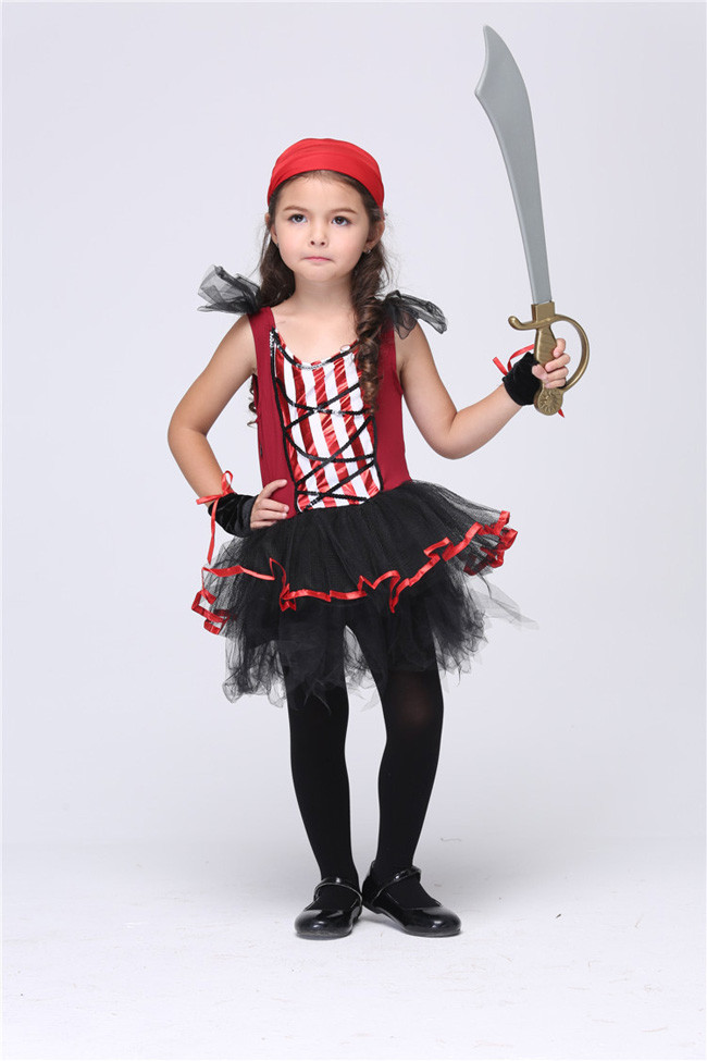 LE8906  Pirate costume For Children