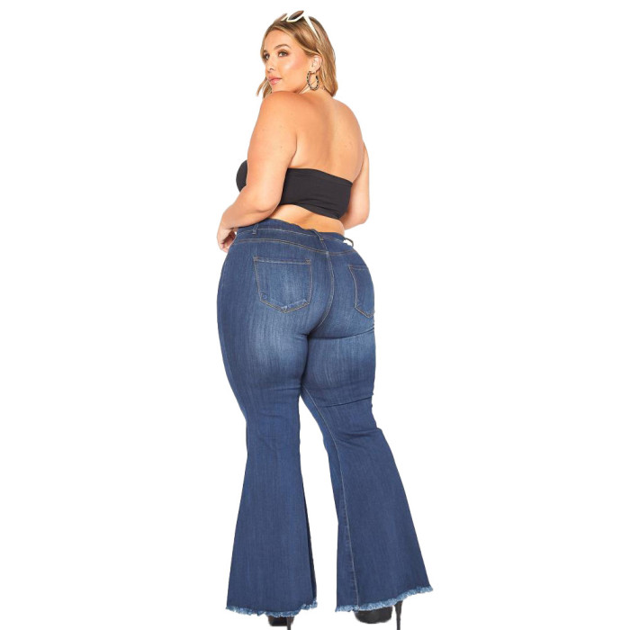 Oversized Women's Flare Pants jeans