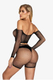 Hot diamond Fishing Net Suit