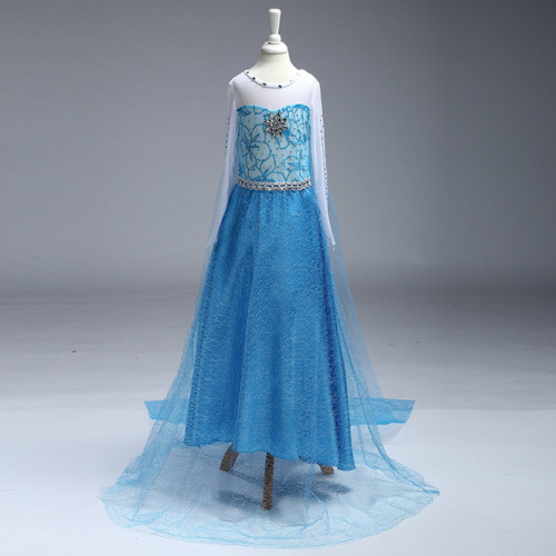 Deluxe Frozen Queen Elsa Dress LE8805